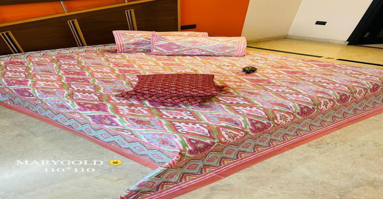 TRADITIONAL HANDBLOCK BEDSHEETS AND DOHARS