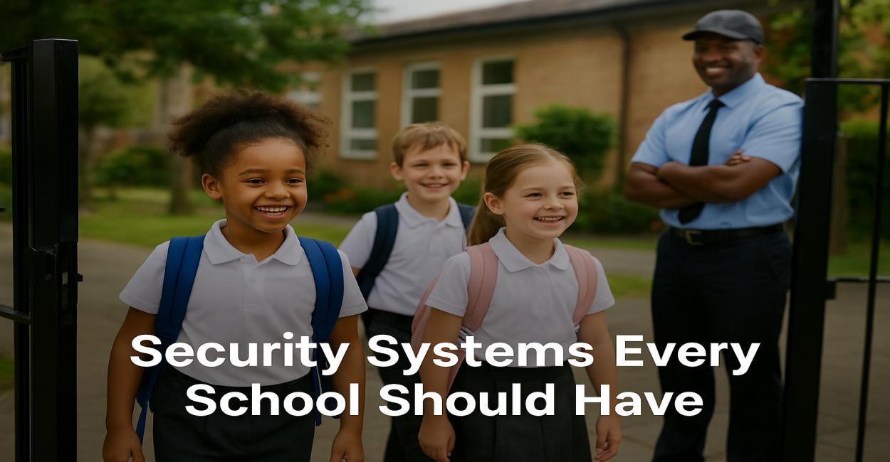 Because Kids Deserve Safety Security Systems Every School Should Have
