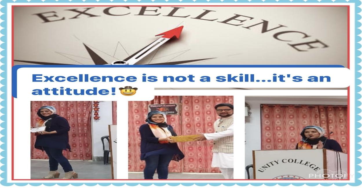 Excellence an attitude