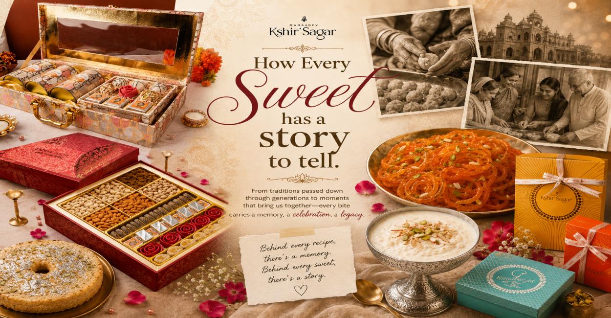 Every sweet has a story to tell.