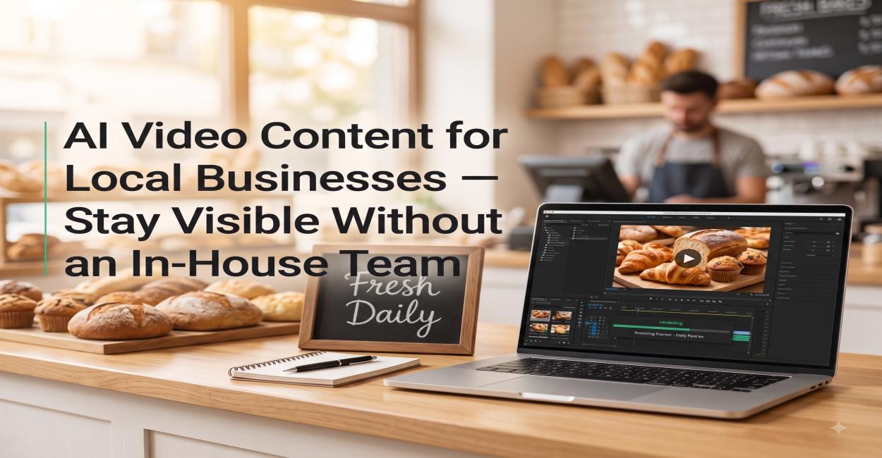 AI Video for Small Business: Stay Visible Without an In-House Team