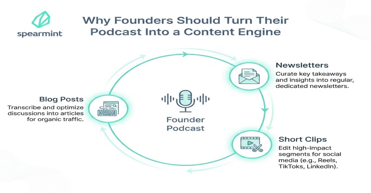 Why Business Owners Should Turn Their Podcast Into a Content Machine