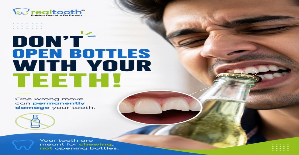 Your Teeth Are Not Tools: One Harmless Habit Can Cost You a Tooth