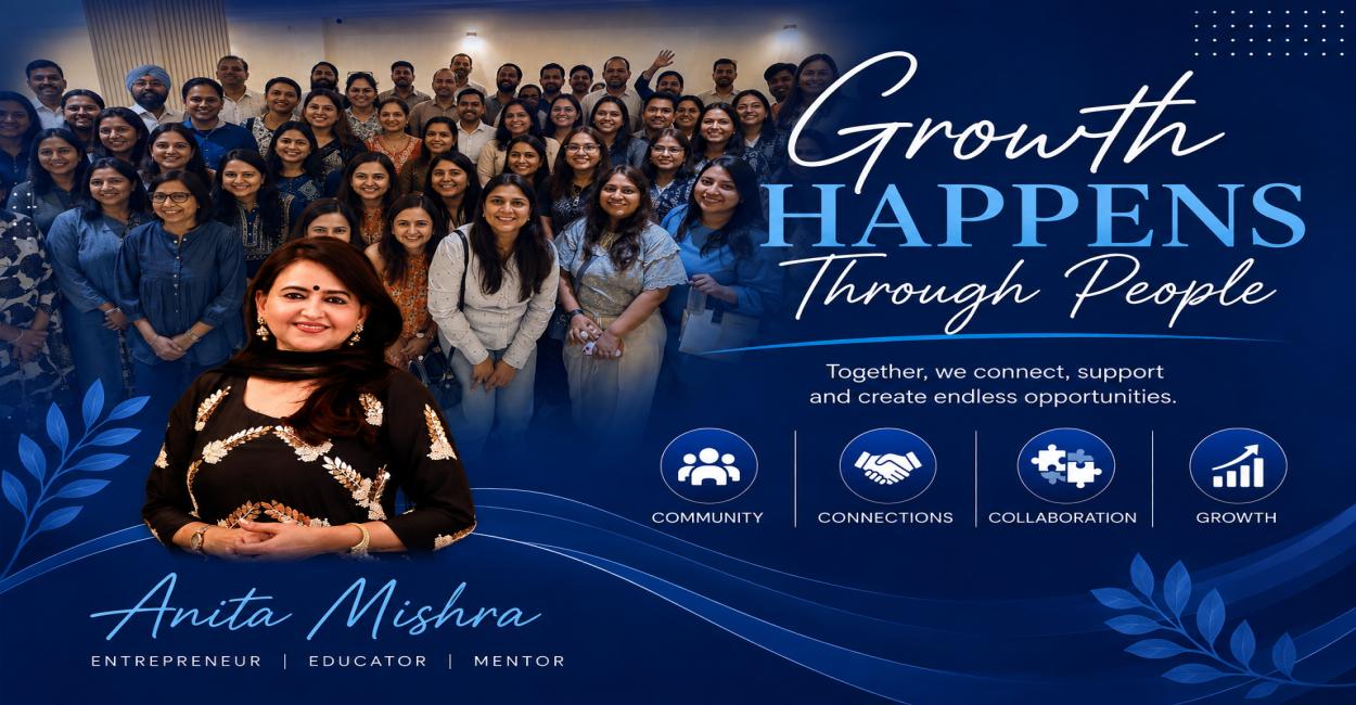 Growth Happens Through People.
