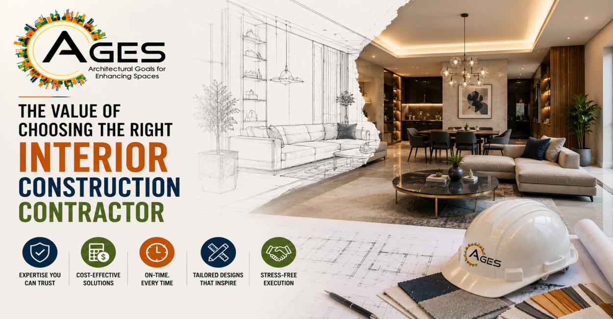 The Value of Choosing the Right Interior Construction Contractor