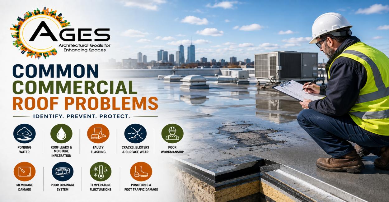Common Commercial Roof Problems