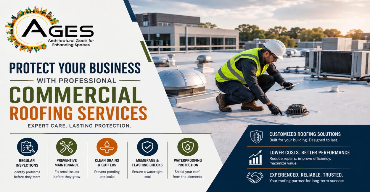 Protect Your Business With Professional Commercial Roofing